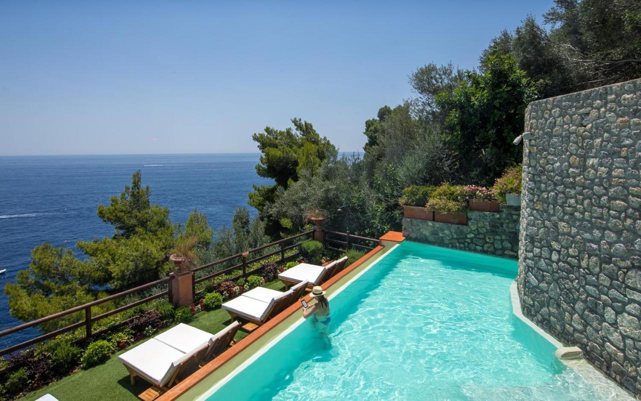 Villa Corallium Praiano Bagian luar foto